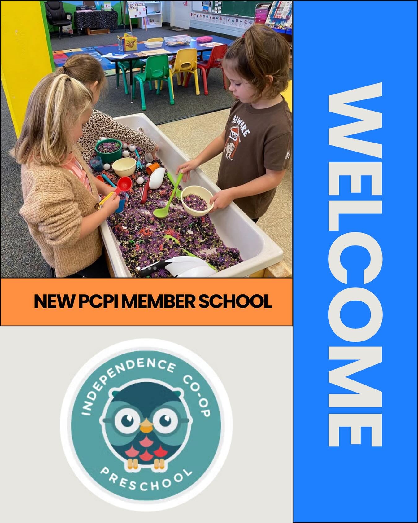 Welcome @indepcoop we are so happy to have your school as a PCPI member. 

Our membership BOGO ends on October 31st, join now to get two years for the price of one! #pcpischools #preschool #cooppreschool #parentinvolvement #earlychildhoodeducation