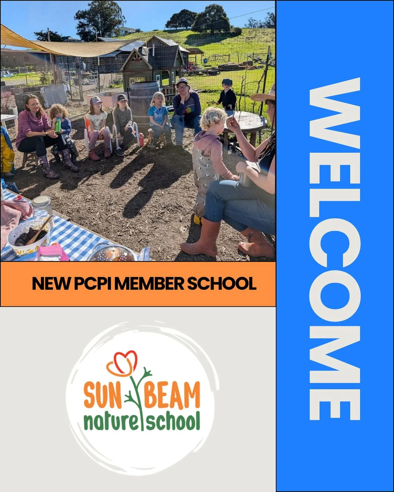 Welcome @sunbeam_natureschool thank you for becoming a part of our community. 

It is the last day to get two years of membership for the price of one. Don&rsquo;t miss this opportunity! #bogo #cooppreschool #pcpischools #parentinvolvement #coopmonth