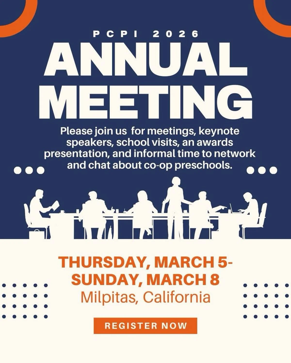 PCPI&rsquo;s 2026 Annual Meeting is coming up in Milpitas, California, in conjunction with the California Council of Parent Participation Nursery Schools (CCPPNS) Convention. We hope you&rsquo;ll consider making the trip. You will learn so much, have