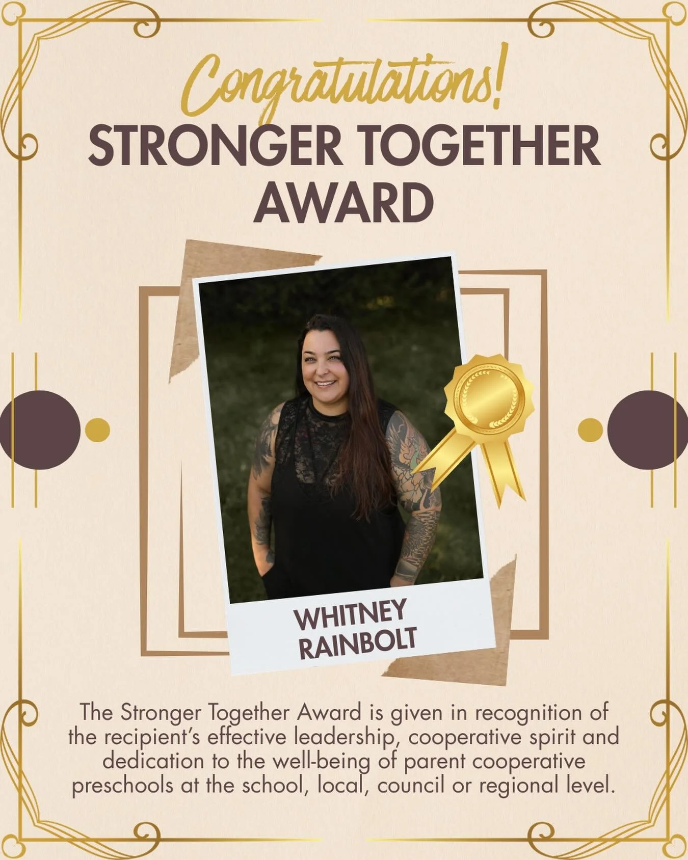 Whitney is the driving force behind Village Roots Collective, building a thriving, play-based parent cooperative where children and families grow at their own pace and are respected for who they are. Through extensive research, leadership, and countl