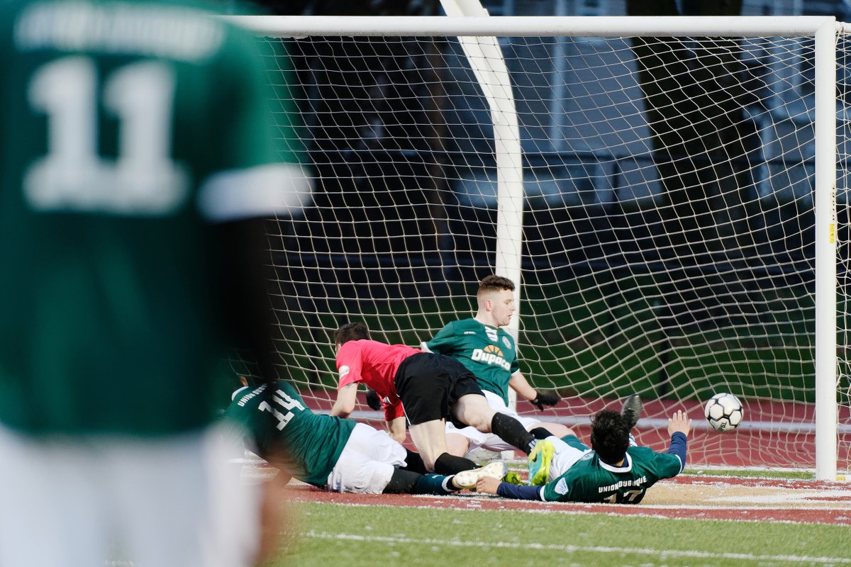 The goal mouth scramble that immediately preceded Cedar Rapids first goal