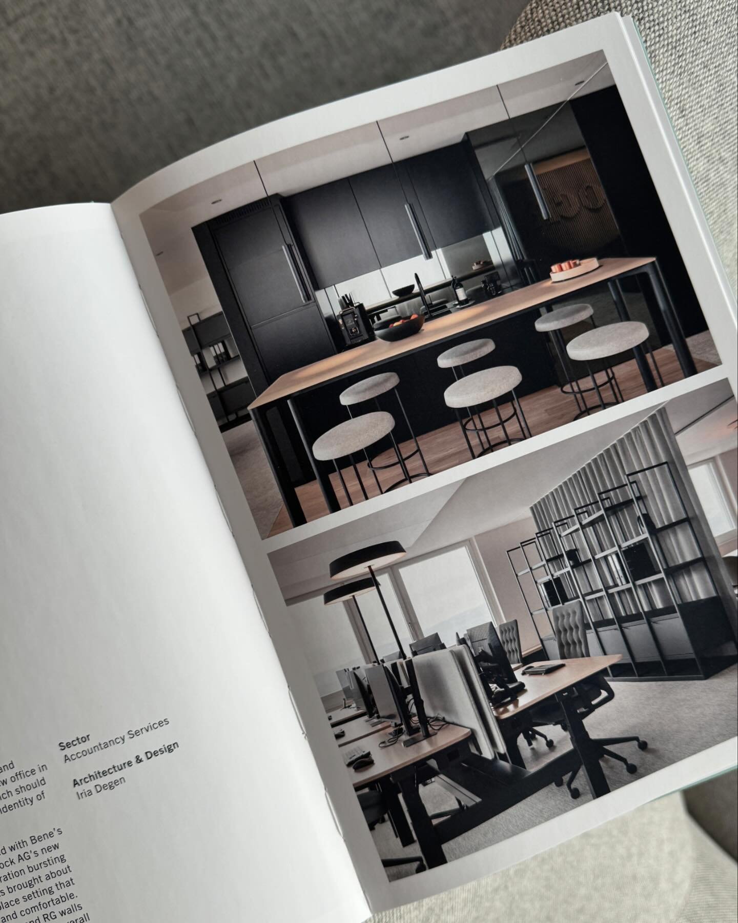Happy to have created new high level references with Bene @beneoffice - featured in the inspiring Bene Work Book #officedesign #interiordesign #interiorarchitecture #iriadegeninteriors #hyrock @hygh_magazine #beneoffice #inspiration