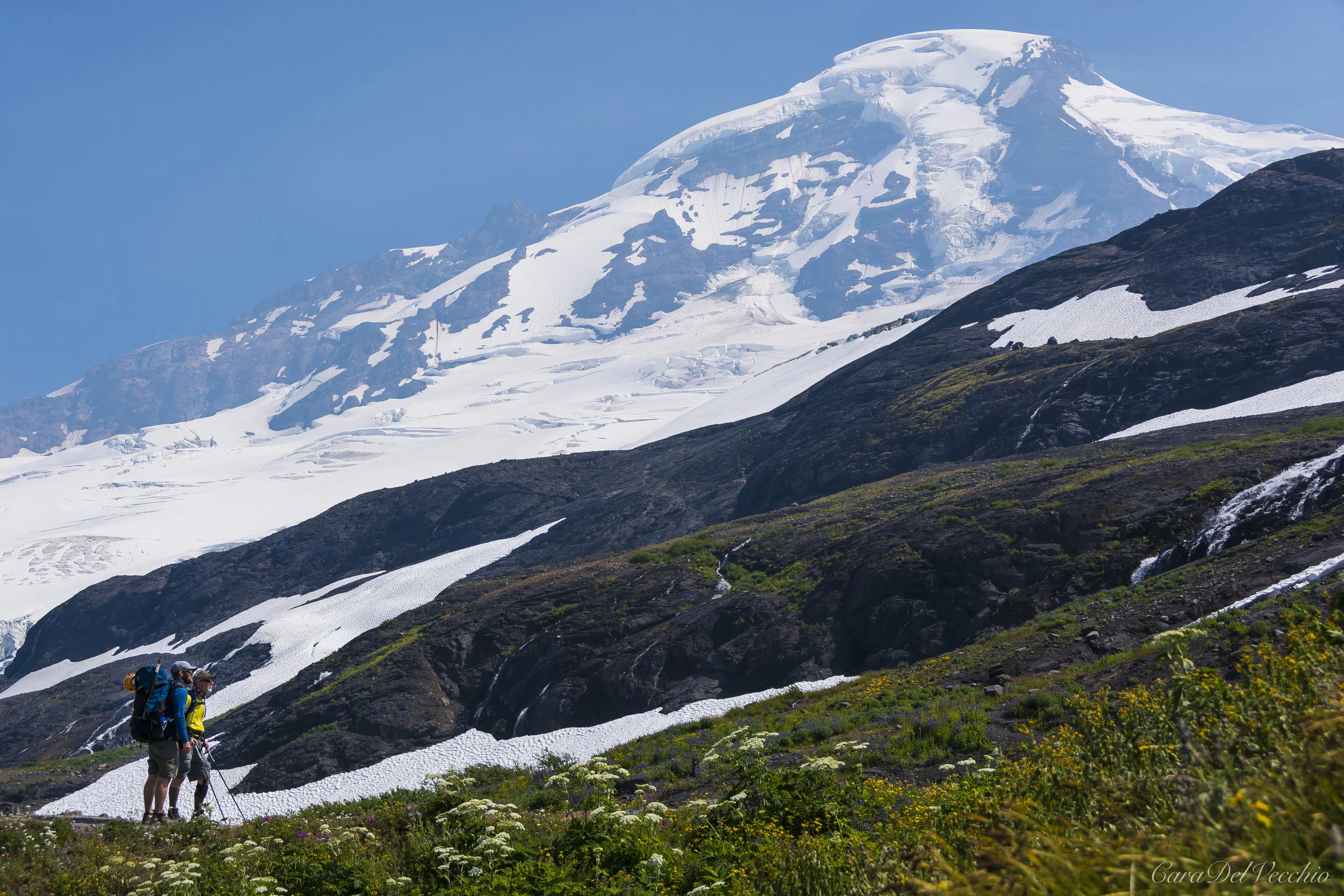 Mt Baker: Long climb ahead