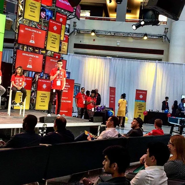 Missed out on cbc? Go on their website, create a profile, and pop in your #resume/#cv

#cbcdigital are totally working on some amazing things with their upcoming design for their site. #developer where you at? 
#meetup #toronto