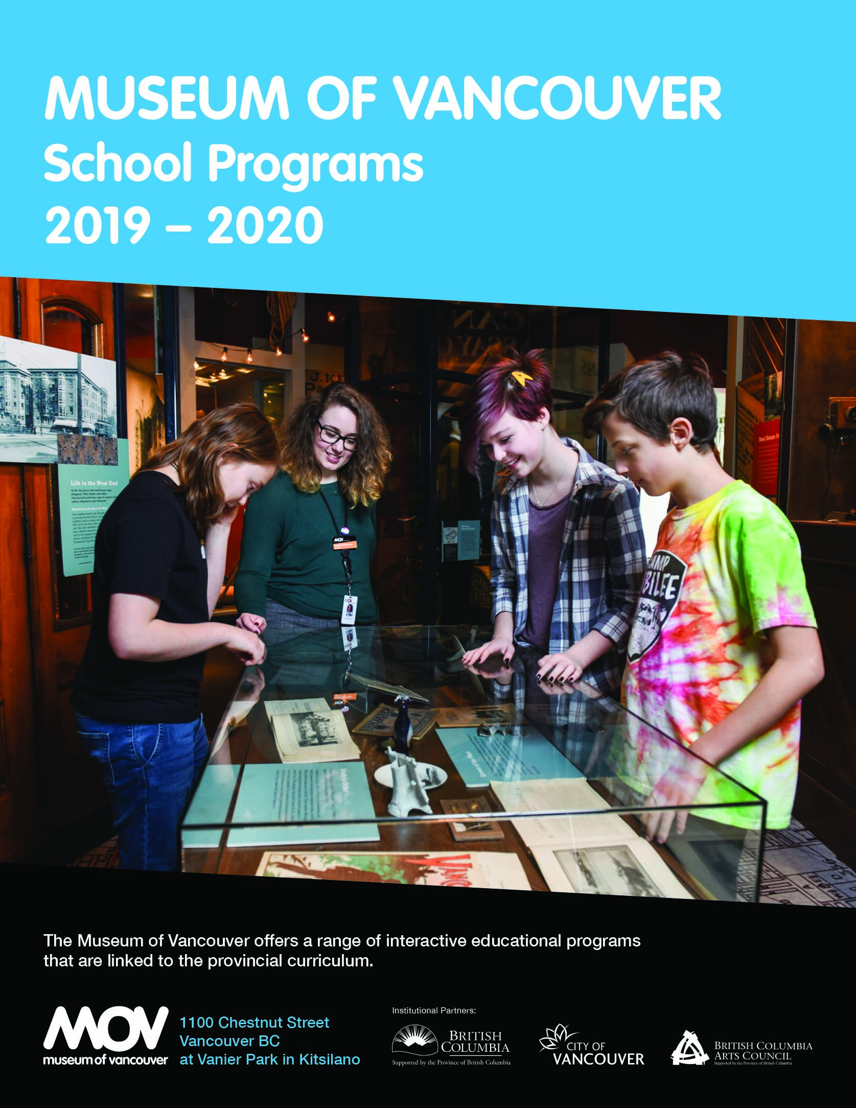 Museum of Vancouver | School Programs 2019-2020