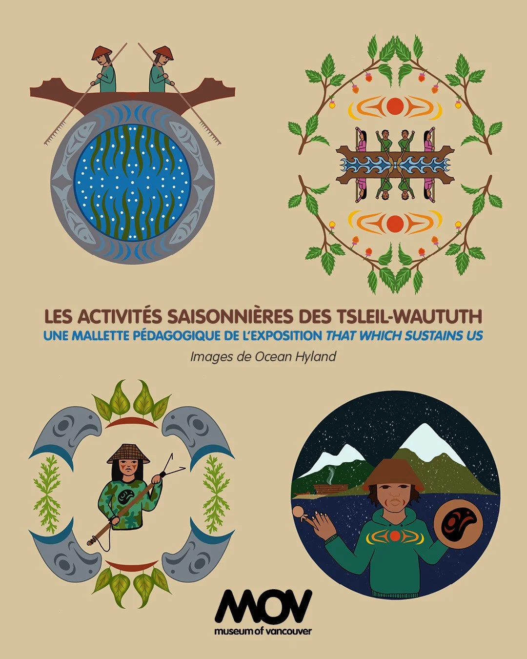 Apr&egrave;s le succ&egrave;s rencontr&eacute; avec le lancement de la bo&icirc;te autour du cycle des saisons de la nation des Tsleil-Waututh (version anglaise), le MOV a d&eacute;cid&eacute; de cr&eacute;er sa jumelle en fran&ccedil;ais.⁠
Chers pro
