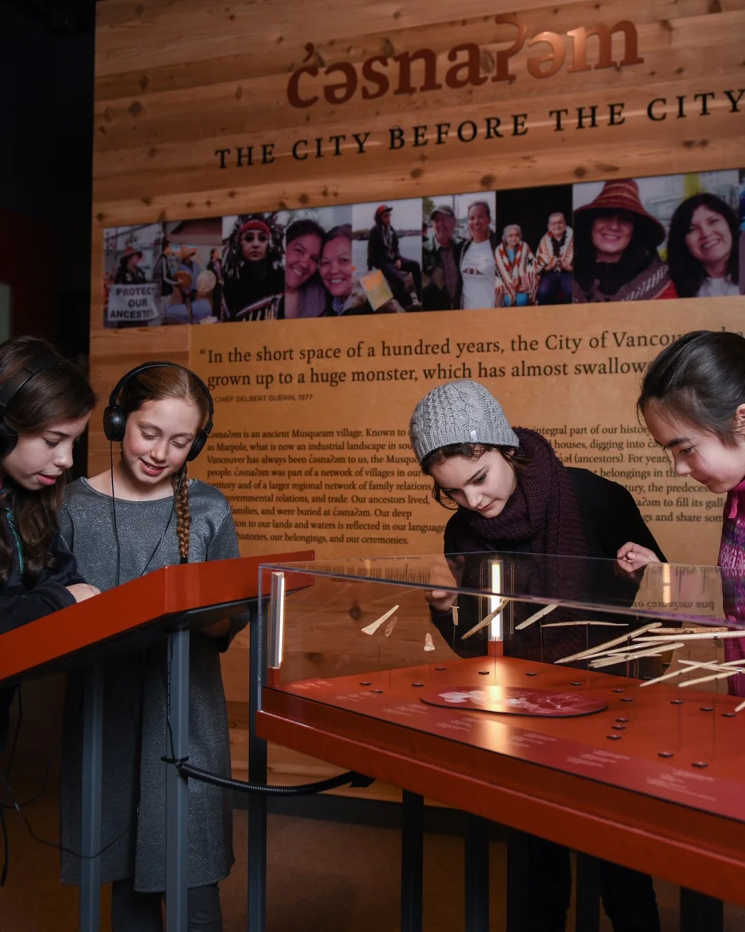 c̓əsnaʔəm The City Before the City invites visitors to reflect on the City&rsquo;s history and ongoing Indigenous presence, and to think about questions like: Whose home is Vancouver? How have newcomers claimed it? What does connection to this place 