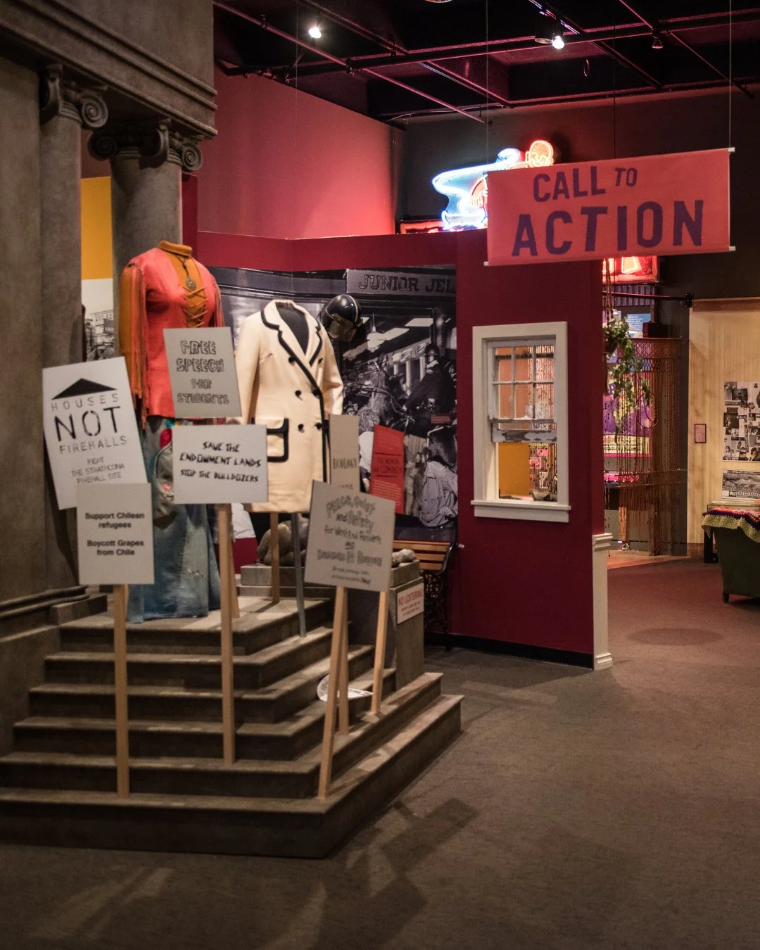 You Say You Want A Revolution? Check out our 1960-70s exhibition online!⁠
⁠
Young people searching for an alternative way of life made the City of Vancouver the hippie capital of Canada. Kitsilano, at the time a neighbourhood with cheap housing, beca