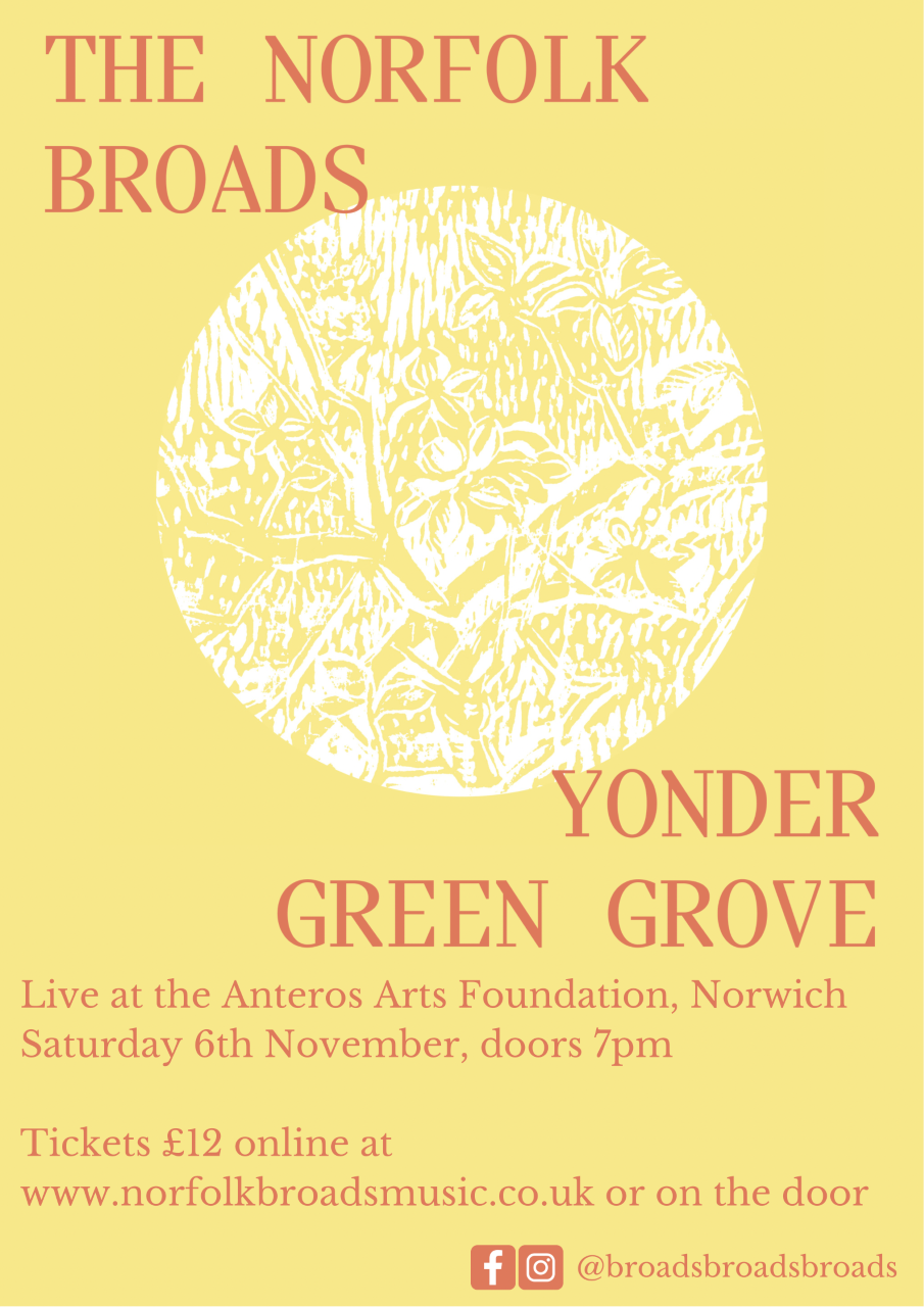 The Norfolk Broads live at the Anteros Arts Foundation, Norwich