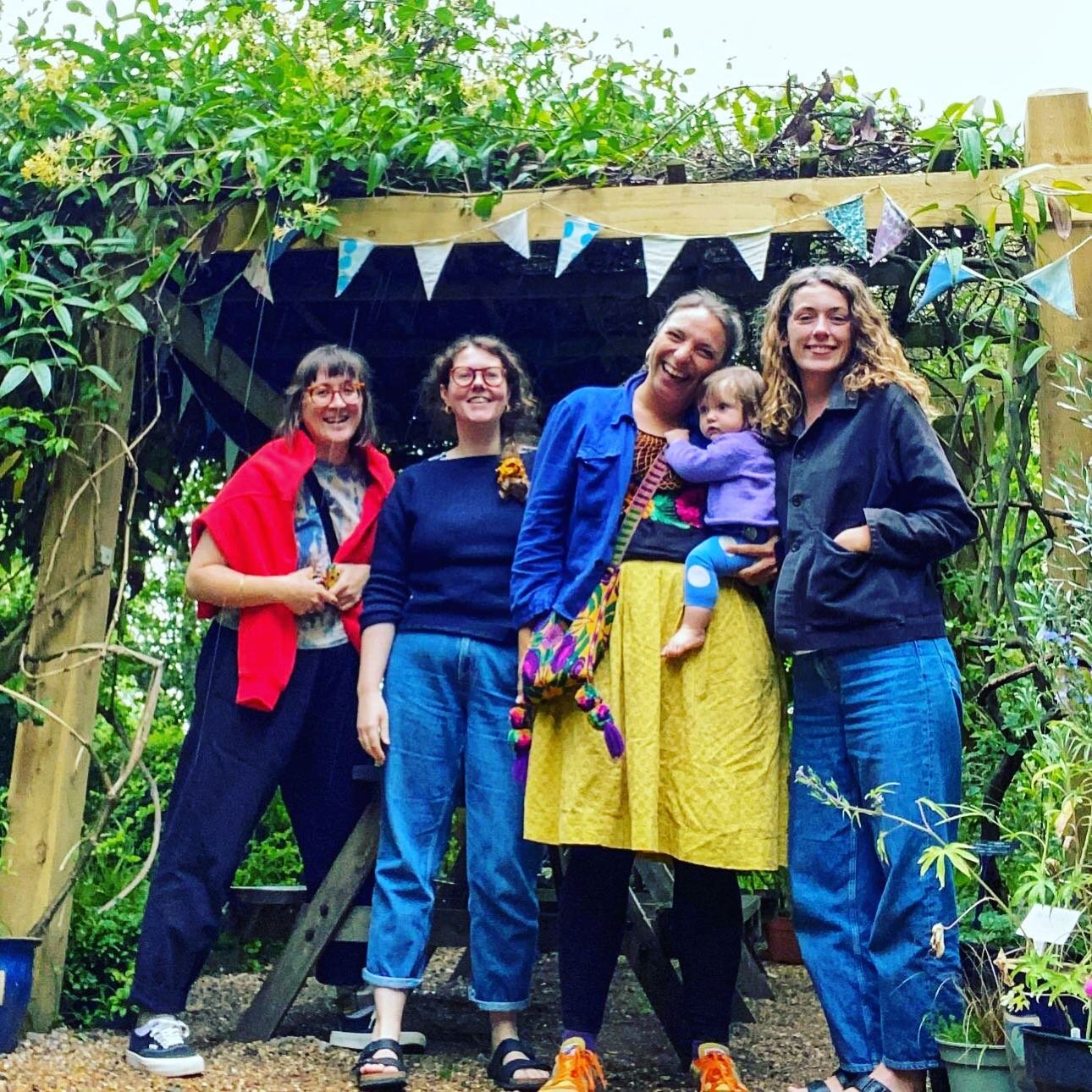 Hello friends of the Broads 🌻 We have had a little break and there&rsquo;s also new baby Broad! This weekend we had a wonderful catch up in Norfolk &amp; rehearsed some new songs. Excited to play @folkeast on Saturday 19th August. Hope to see some o