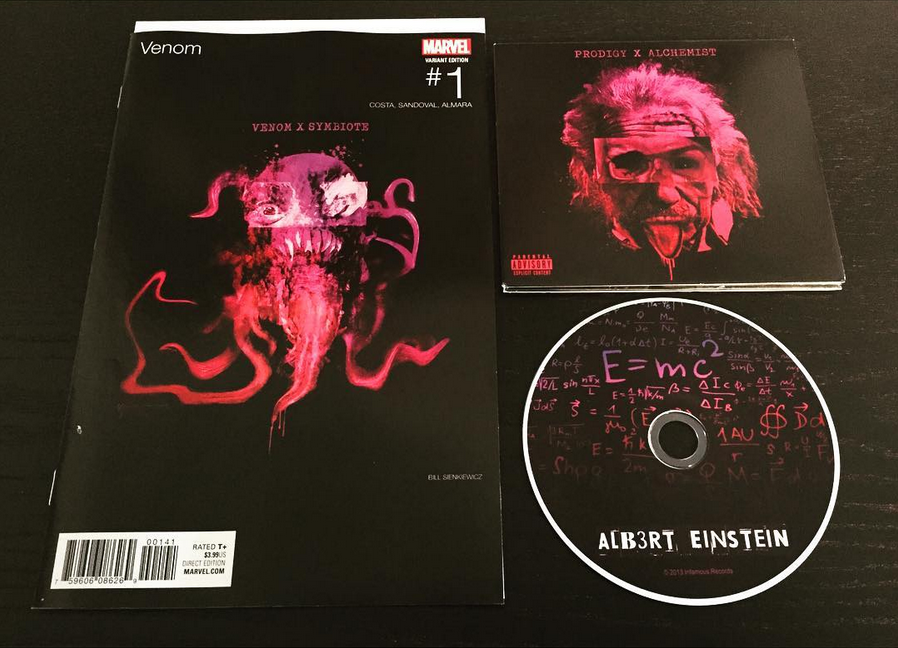 MARVEL REMIXES <i>ALBERT EINSTEIN</i> COVER ARTWORK FOR "HIP-HOP VARIANTS" SERIES