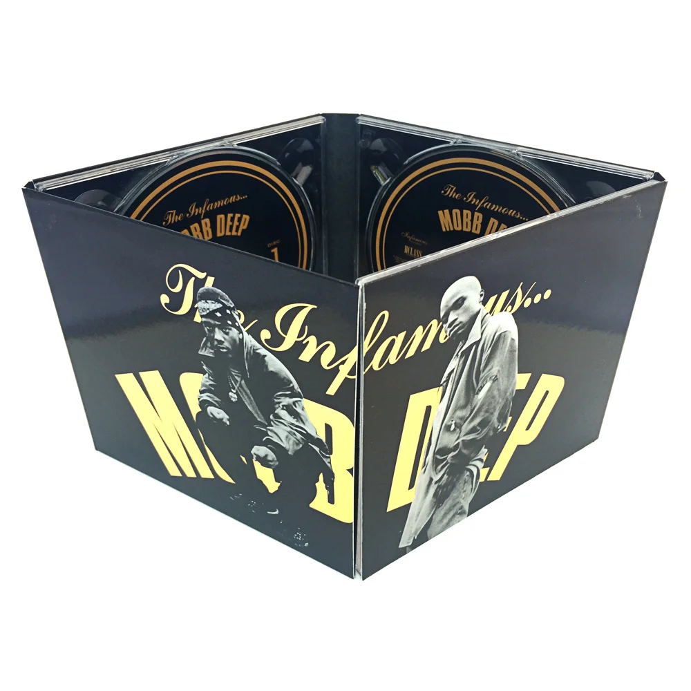 MOBB DEEP LIMITED-EDITION 3-DISC DIGIPAK ON GOLD BOARD