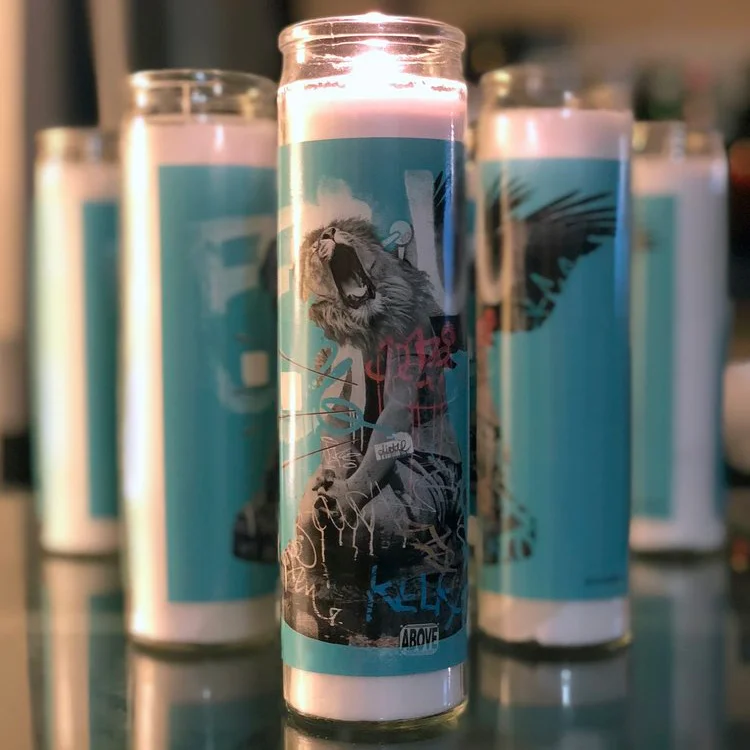 LION CANDLES BY DOM DIRTEE