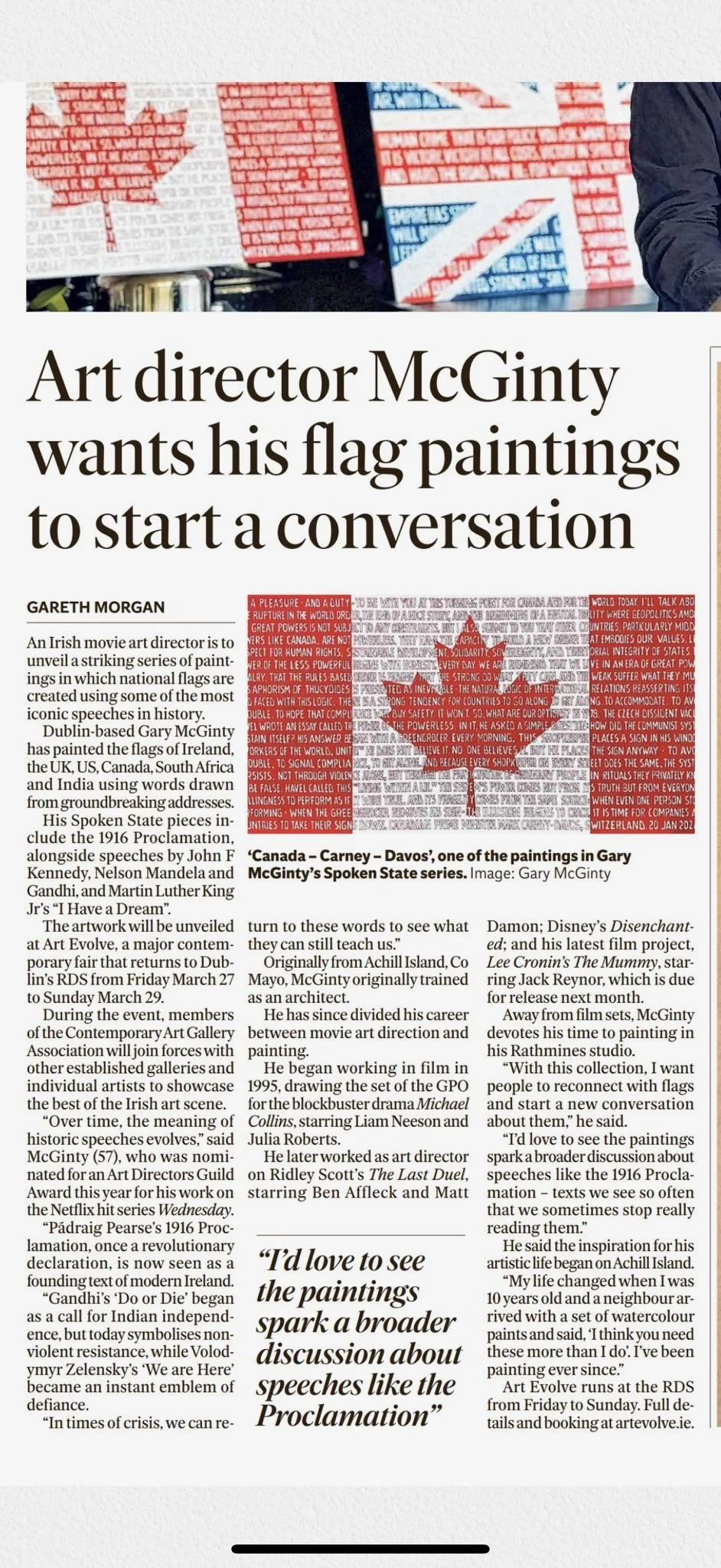 Spoken State - Gary McGinty - Newspaper Article.jpeg