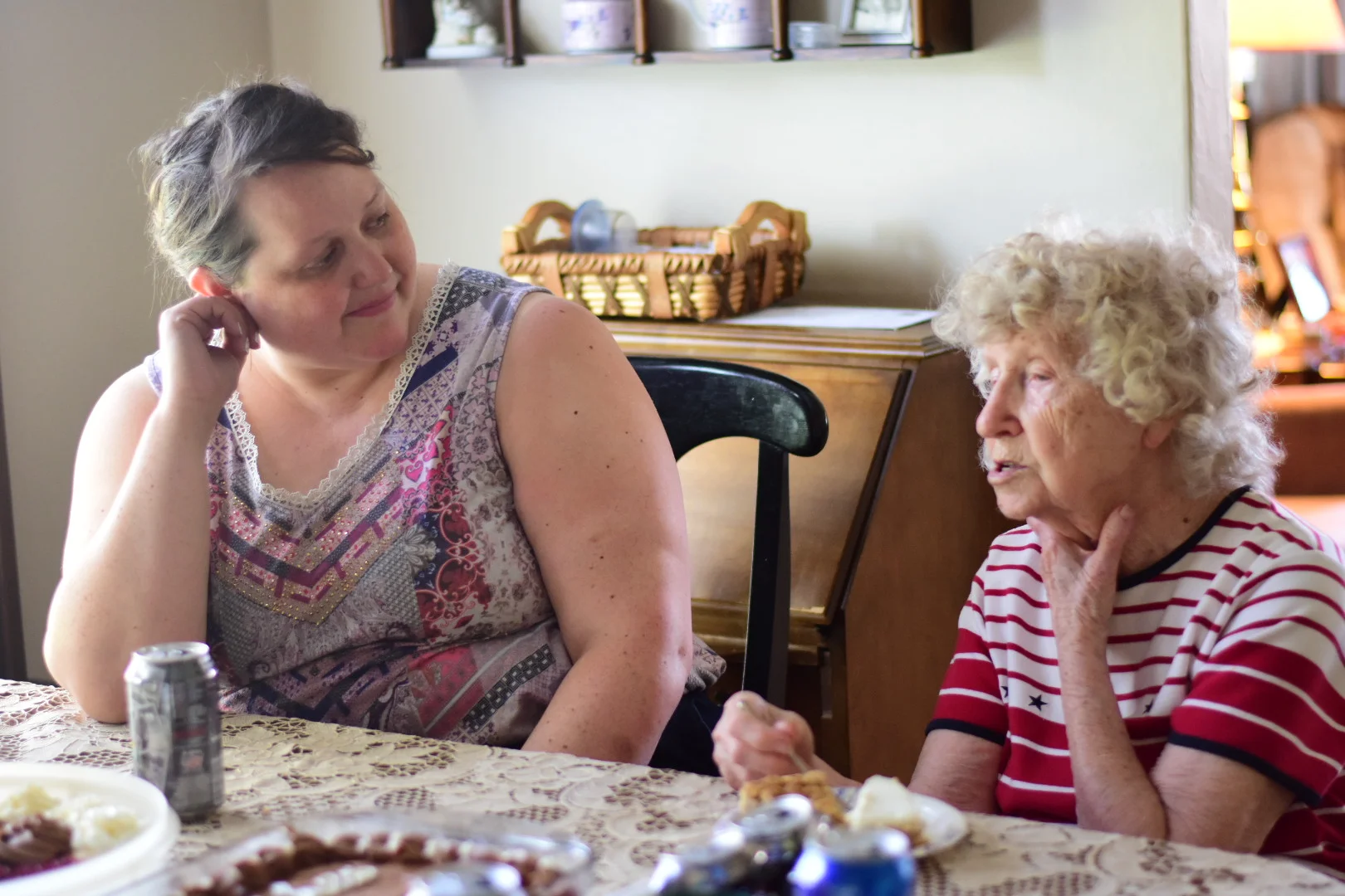 Aunt Stephanie and Great Grandma Stark
