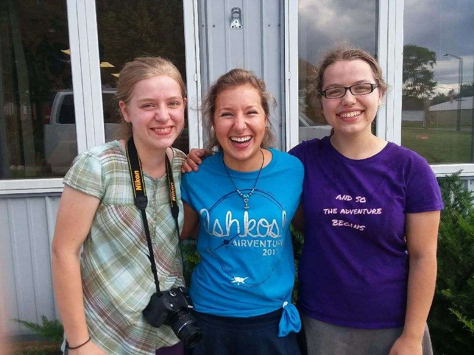 Beth, Joanna and Ruth