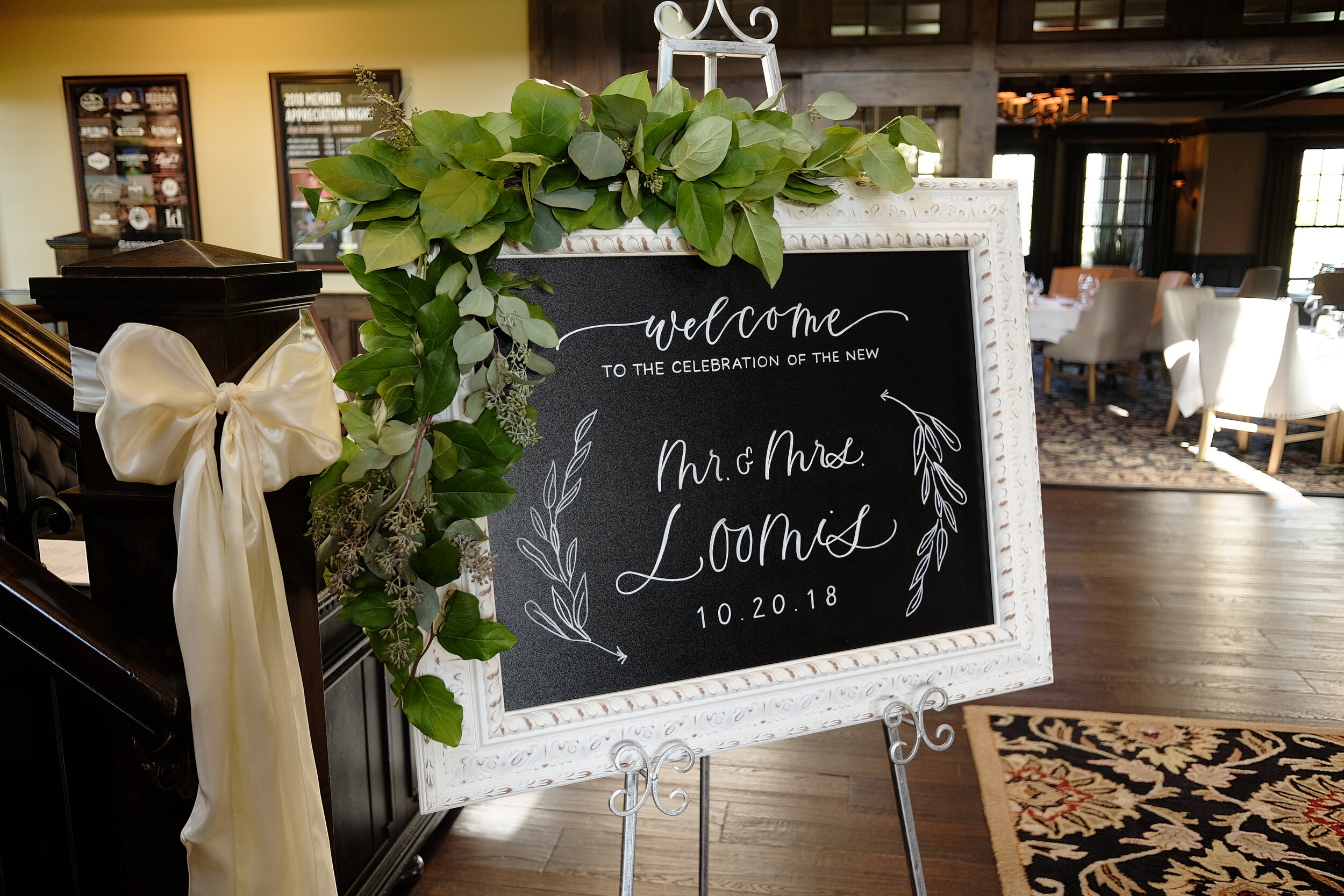 WEDDING WELCOME SIGN