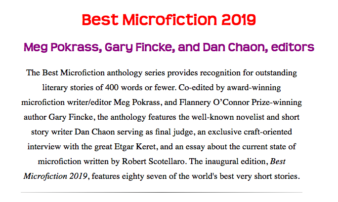 best microfiction