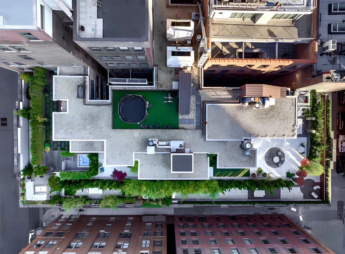 60 Collister Street Penthouse by Kevin Kennon AIA NCARB NOMA LEED AP. 2009. Tribeca, New York. Exclusive listing by Douglas Elliman.