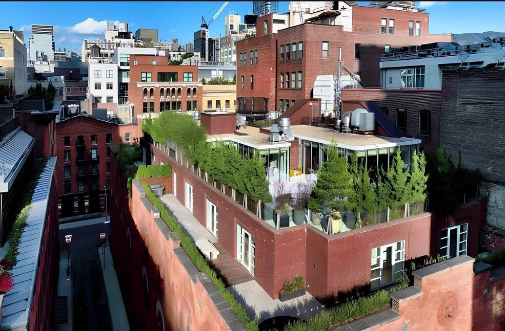 60 Collister Street Penthouse by Kevin Kennon AIA NCARB NOMA LEED AP. 2009. Tribeca, New York. Exclusive listing by Douglas Elliman.