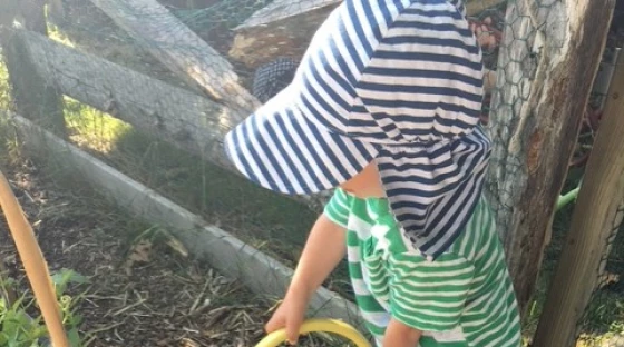 Gardening as therapy for kids 