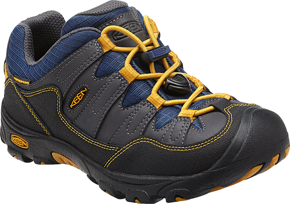 stoomboot Overtreding Alert Keen Shoes Children Pagosa Low Waterproof in Magnet-Golden Yellow — Cabaline