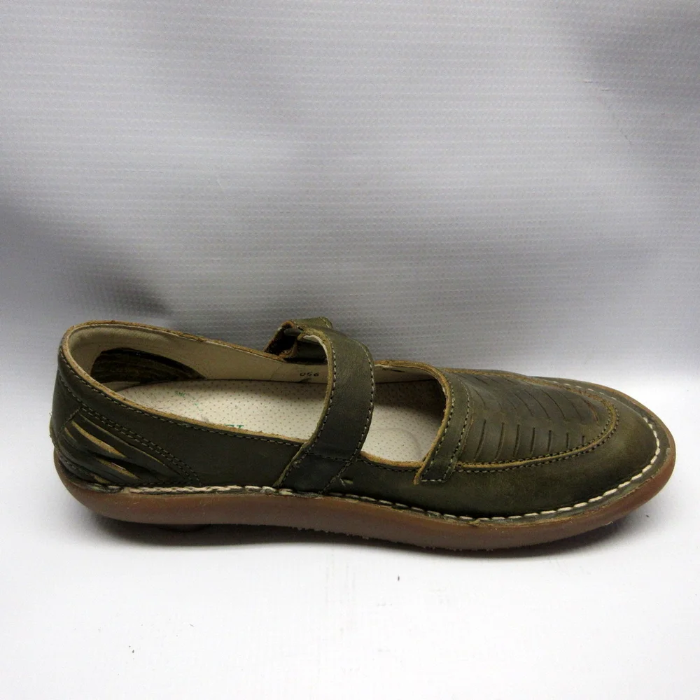 El Naturalista Shoes Women NO56 Organico in Olive Size 41 — Cabaline