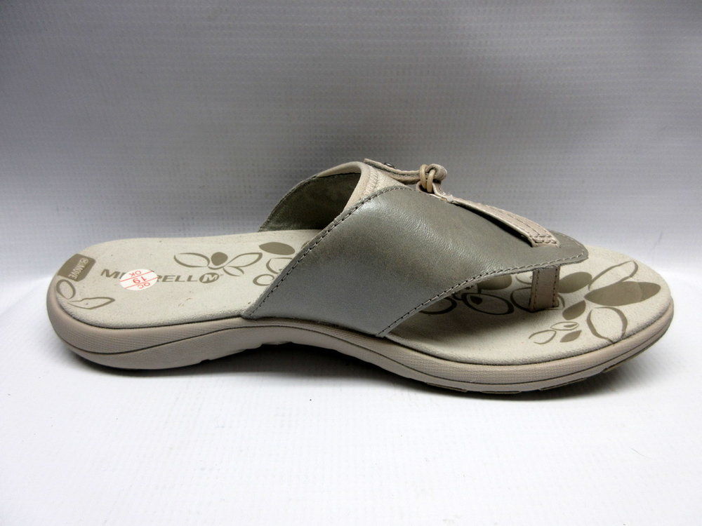 Merrell Sandals Women Lavish Flip in Aluminium Size 9 — Cabaline