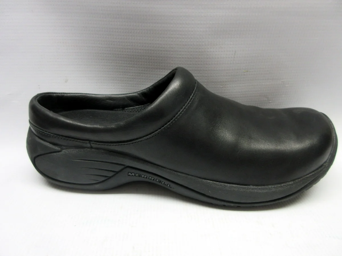 Merrell Shoes Men Encore Gust Smooth Black