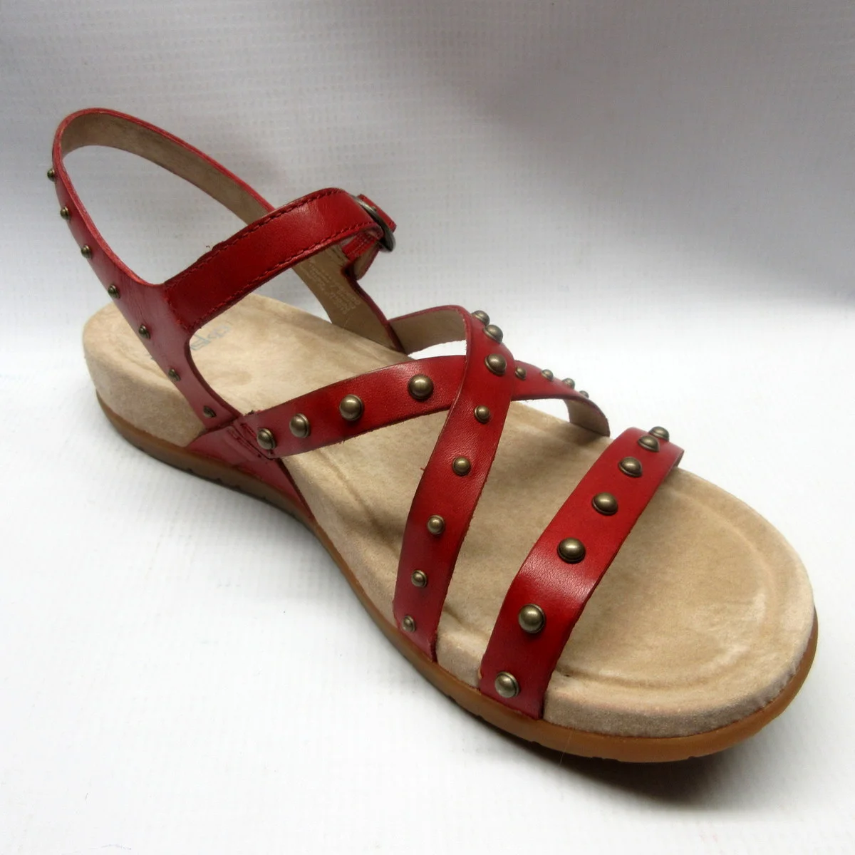 dansko red sandals
