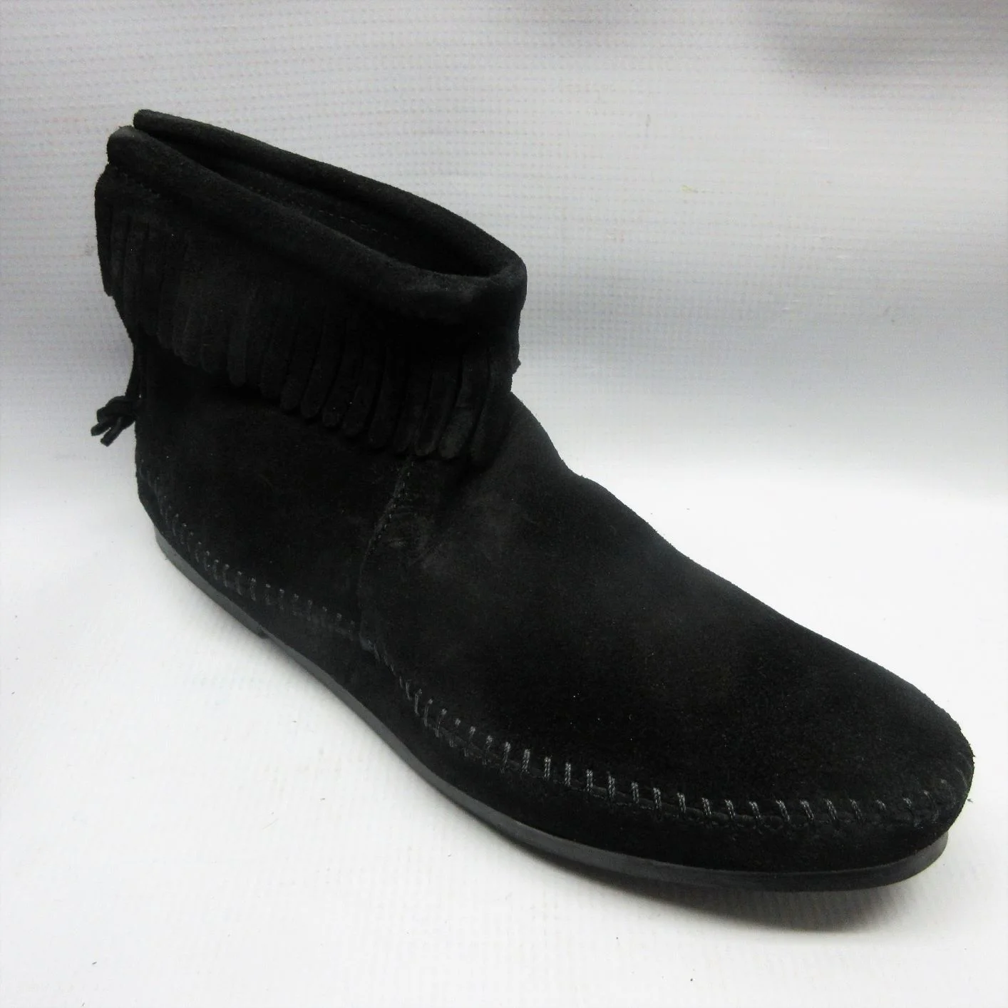 minnetonka back zip hardsole boot