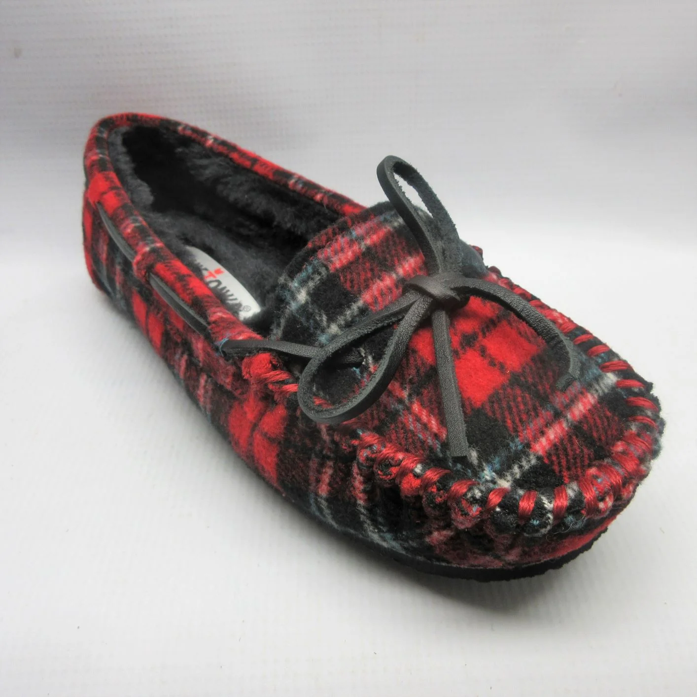 minnetonka plaid slippers