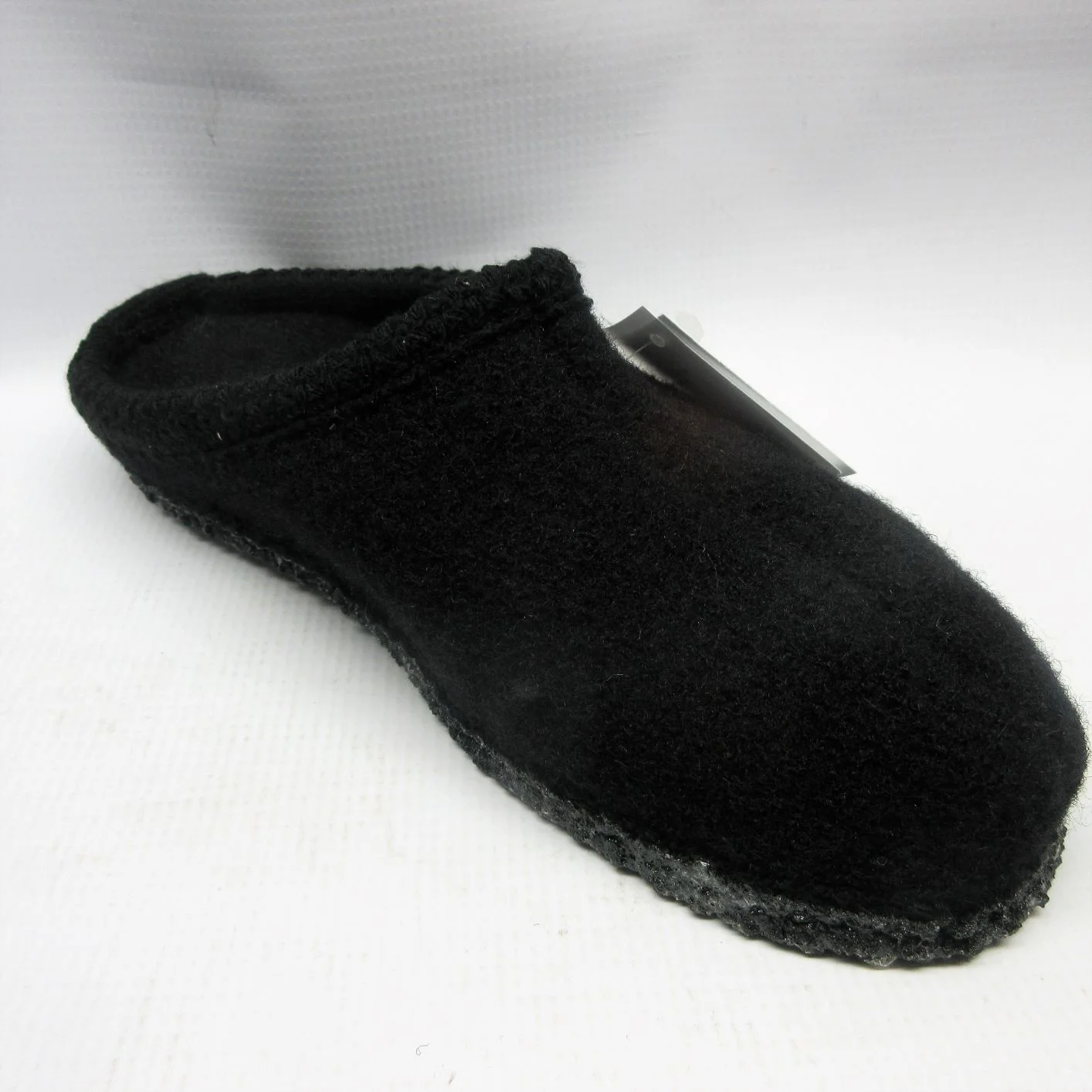 Haflinger Slippers Men and Women AS8 Wool in Black