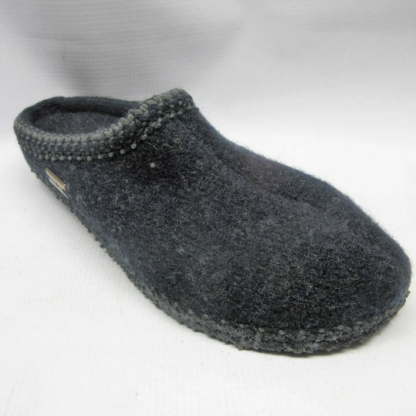 Haflinger Slippers Men and Women AS20 Wool in Navy