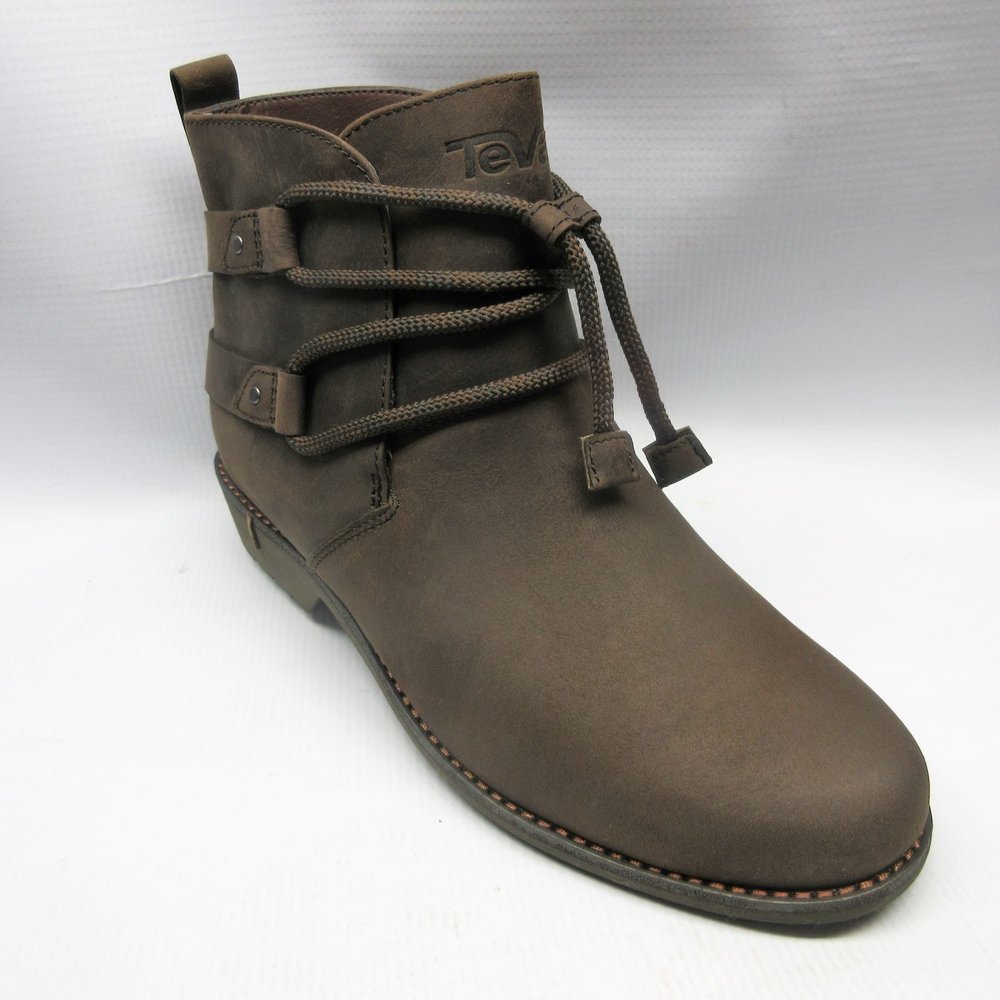 Alexander Graham Bell Oefenen symbool Teva Boots Women De La Vina Dos Shorty in Dark Brown — Cabaline