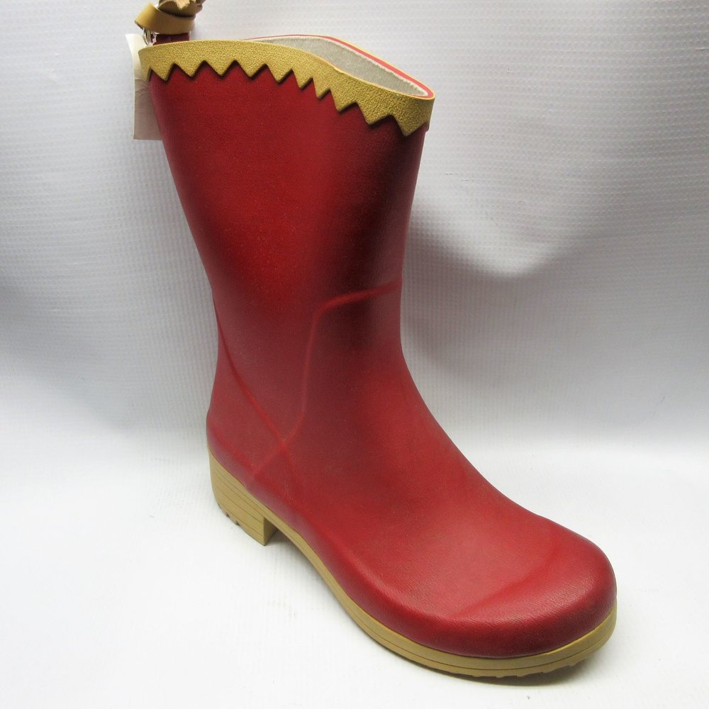 Blændende opføre sig salut Sanita Boots Women Rubber Splash from the Past in Red Size 37 — Cabaline
