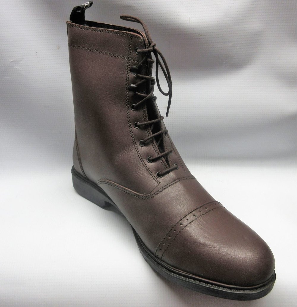 JPC Boots Men Baroque Lace-up Paddock in Mocha Size 12