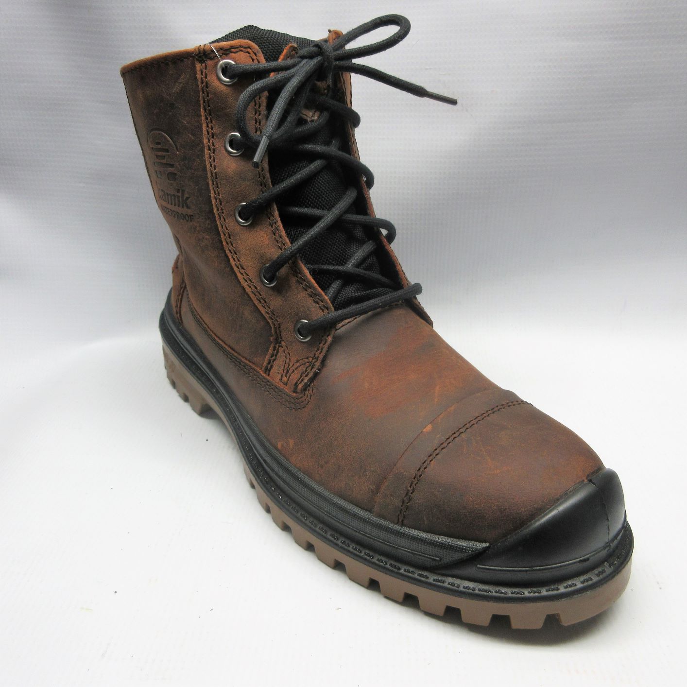 Kamik Boots Men Griffon Waterproof in Cognac