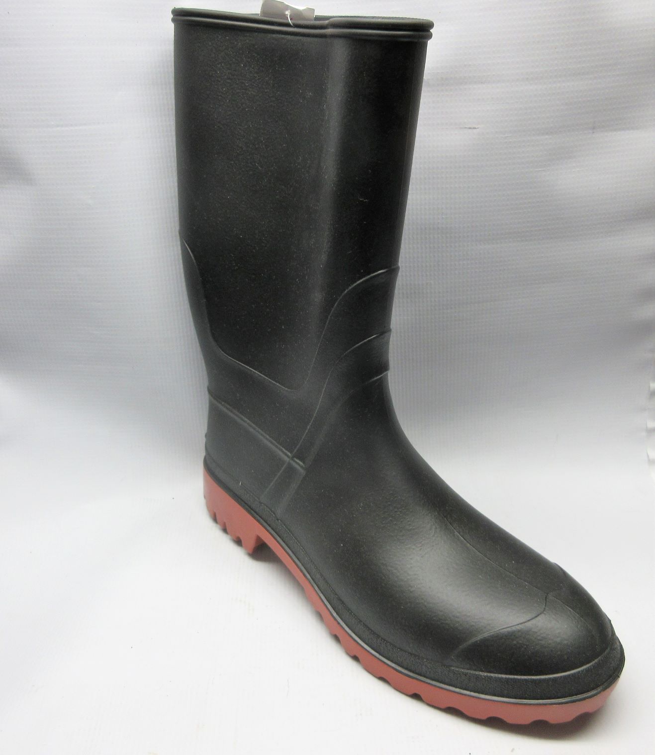 men's black rubber rain boots