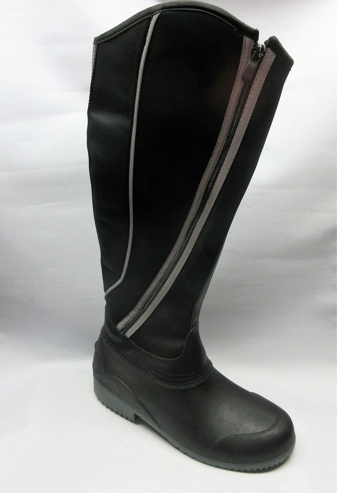 Finn Boots Women Neoprene Tall Rain in Black