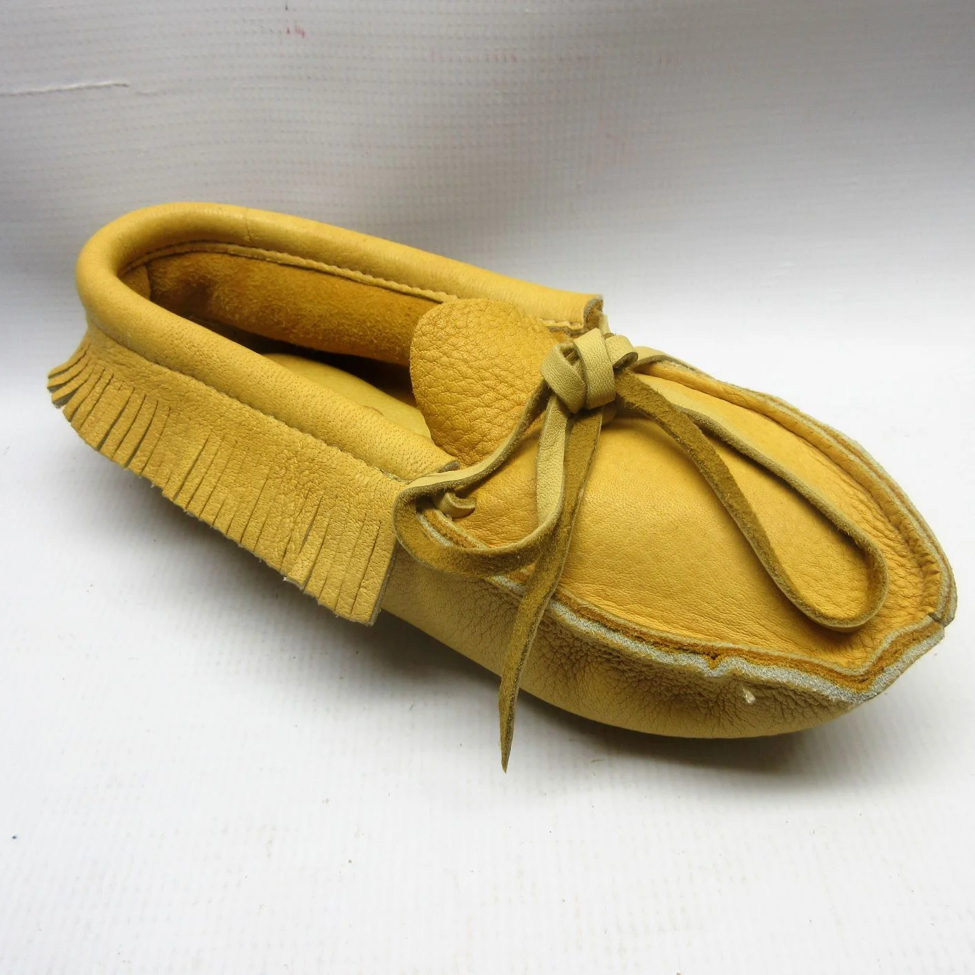 Geier Shoes Men and Women Moose Moccasins Low in Natural