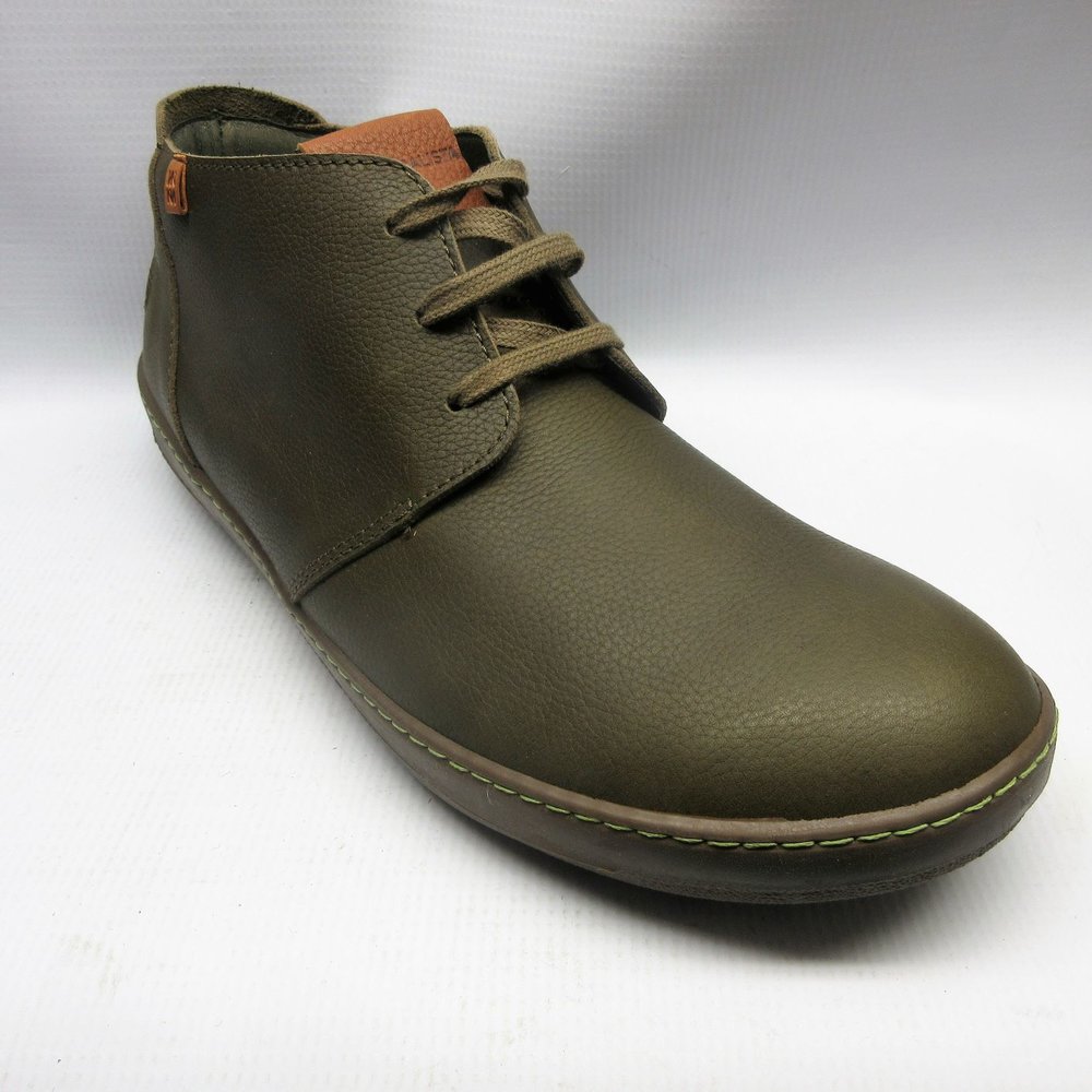 i tilfælde af amplitude Vidunderlig El Naturalista Shoes Men NF98 Soft Grain in Olive Size 45 — Cabaline