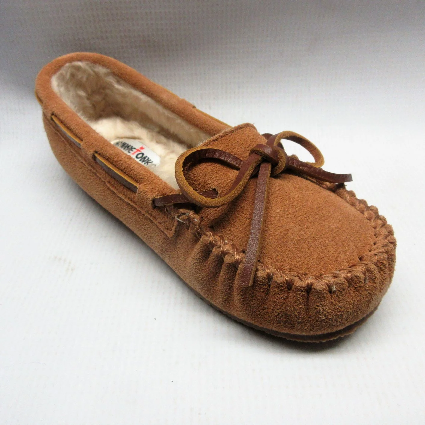 Minnetonka Slippers Children Cassie in Cinnamon