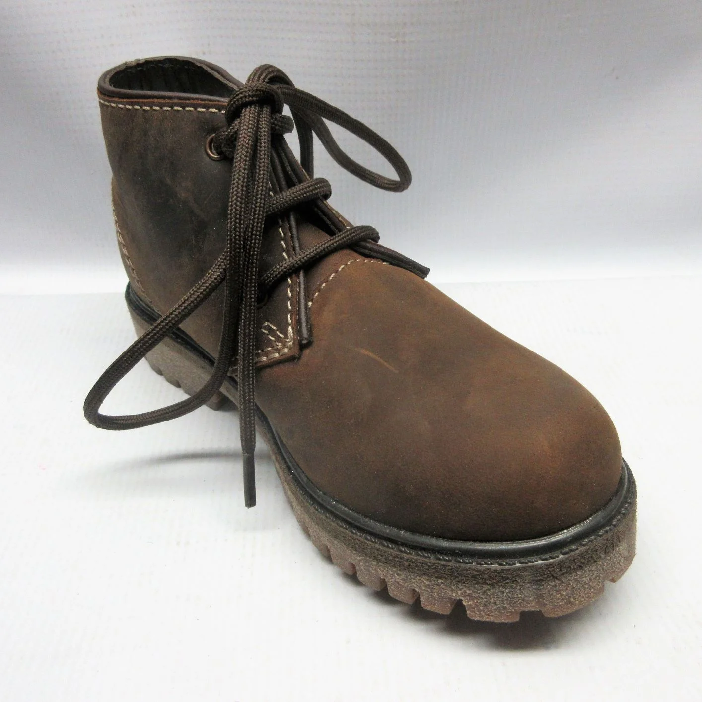 Old West Boots Children 98506 Lace Up in Brown