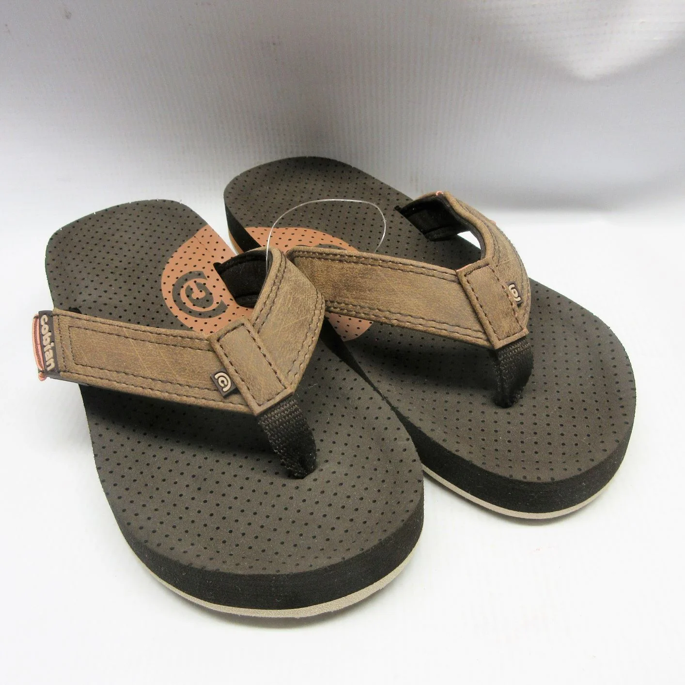 Cobian Sandals Children ARV JR Flip Flops in Mocha