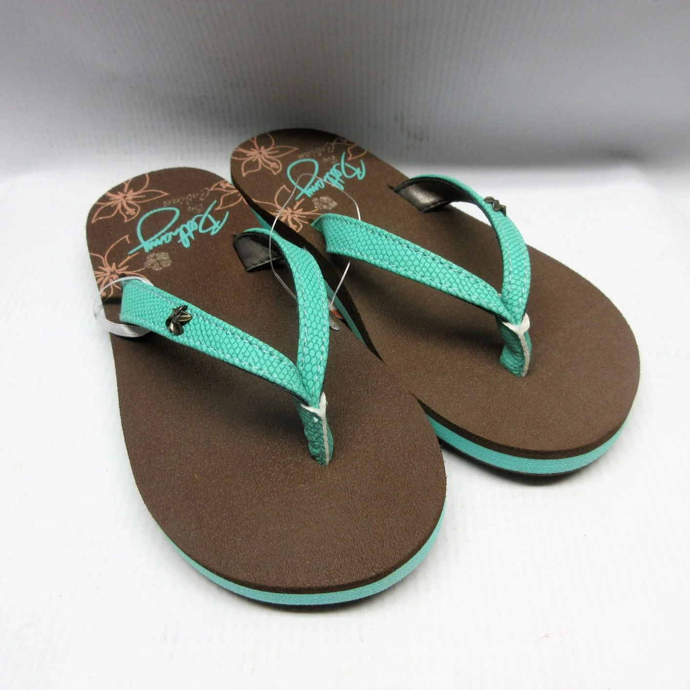 Cobian Sandals Children Lil Hanalei Flip Flops in Turquois