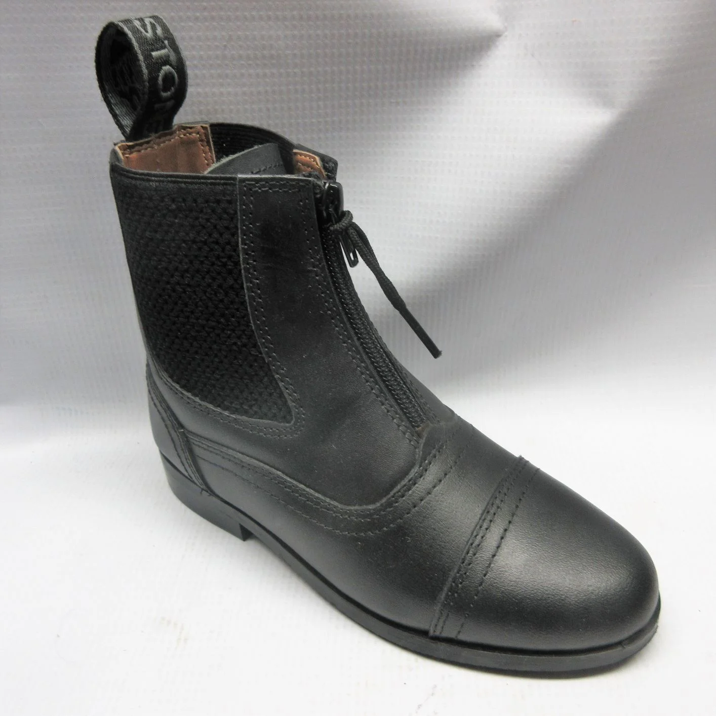 Treadstone Boots Children Hamilton Zip Paddock in Black