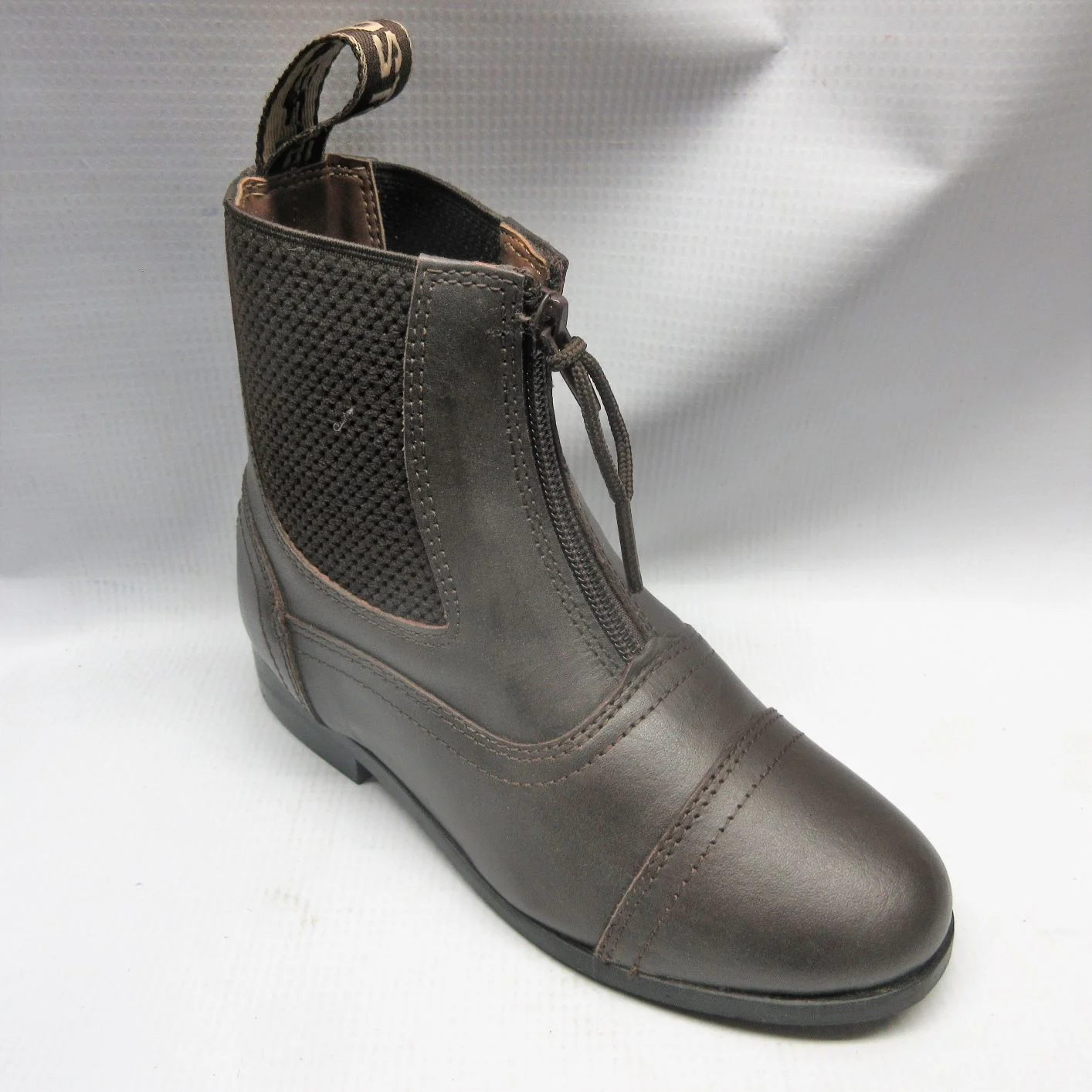 Treadstone Boots Children Hamilton Zip Paddock in Brown Youth Size 1