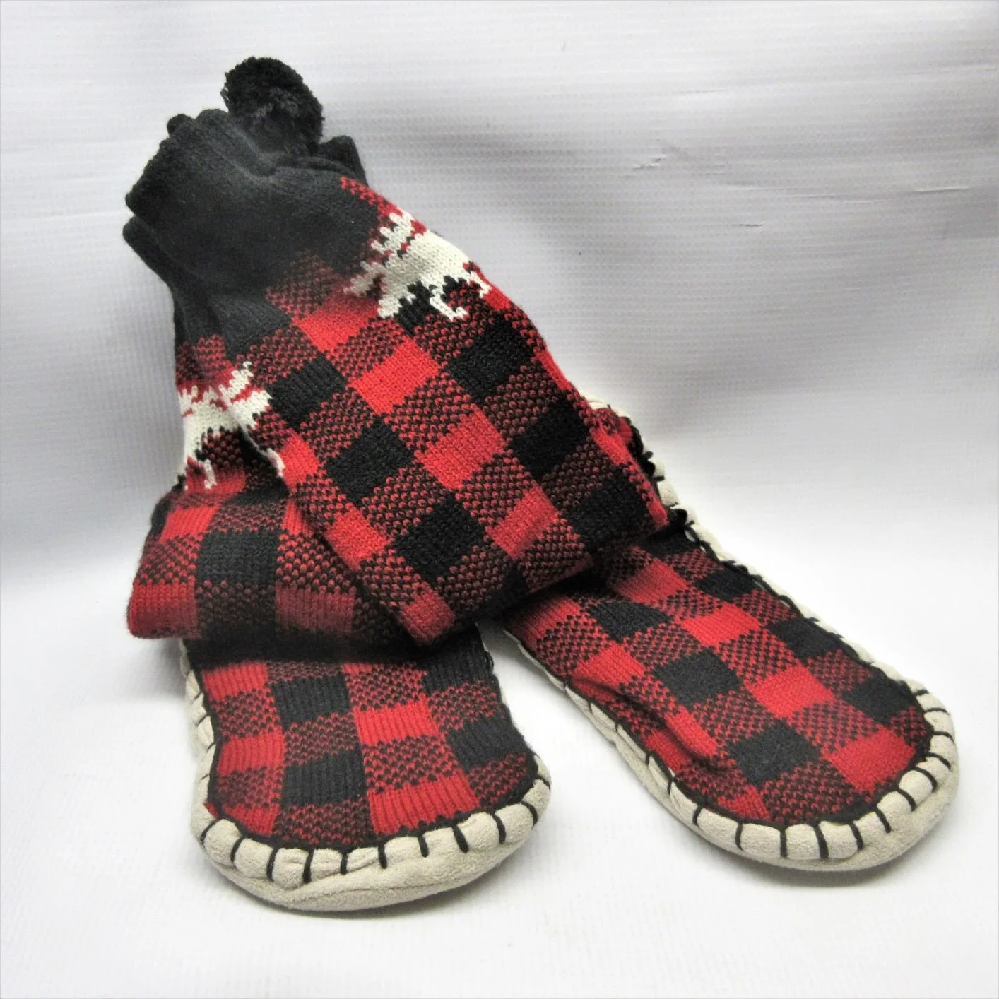 lazy-one-slippers-unisex-moose-mukluk-plaid.JPG