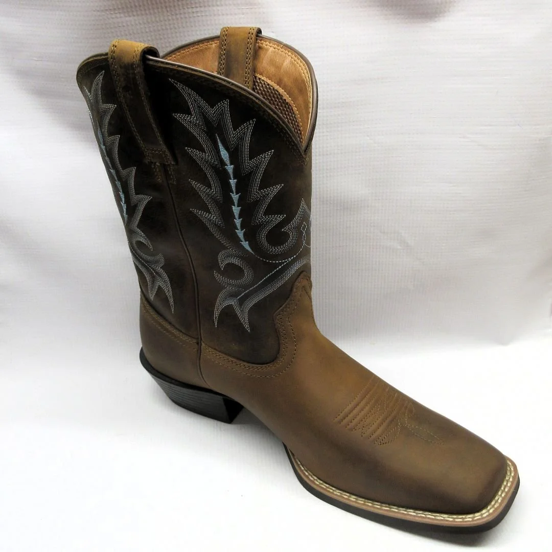 Ariat Boots Men Sport Outfitter in Distressed Brown.JPG